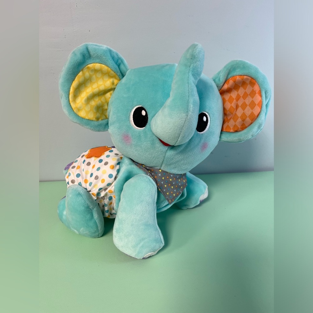 Vtech Explore and Crawl Elephant, Interactive Baby Toy, English Version